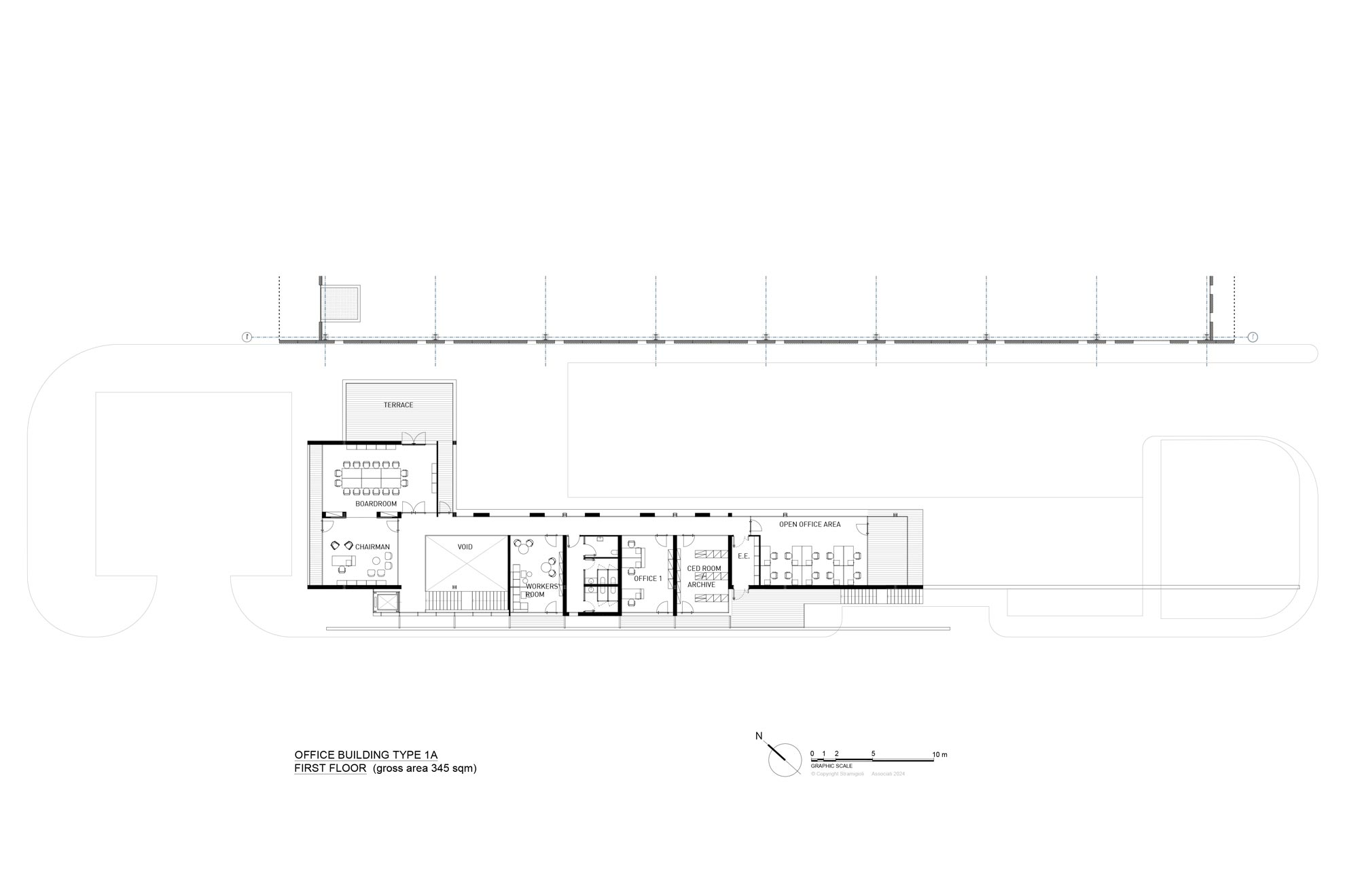 DI_AR_OFFICE-BUILDINGS_1A-FIRST-FLOOR-PLAN_penne-sottili-nero